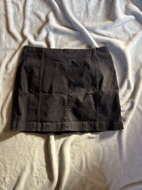 wild fable Black Denim Pencil Mini Skirt